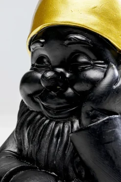 Skulptur Tomte - Svart, 21cm - KARE Design