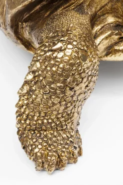 Skulptur Turtle - Dekor Sköldpadda Guld, 60cm - KARE Design