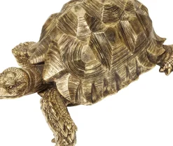 Skulptur Turtle - Dekor Sköldpadda Guld, 95cm - KARE Design