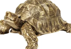 Skulptur Turtle - Dekor Sköldpadda Guld, 95cm - KARE Design