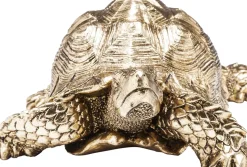 Skulptur Turtle - Dekor Sköldpadda Guld, 26cm - KARE Design