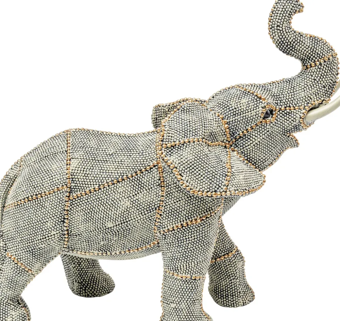 Skulptur Walking Elephants Pearls, 27cm - KARE Design