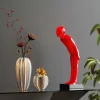 Skulptur Welcome Guests - Röd, 46cm - KARE Design