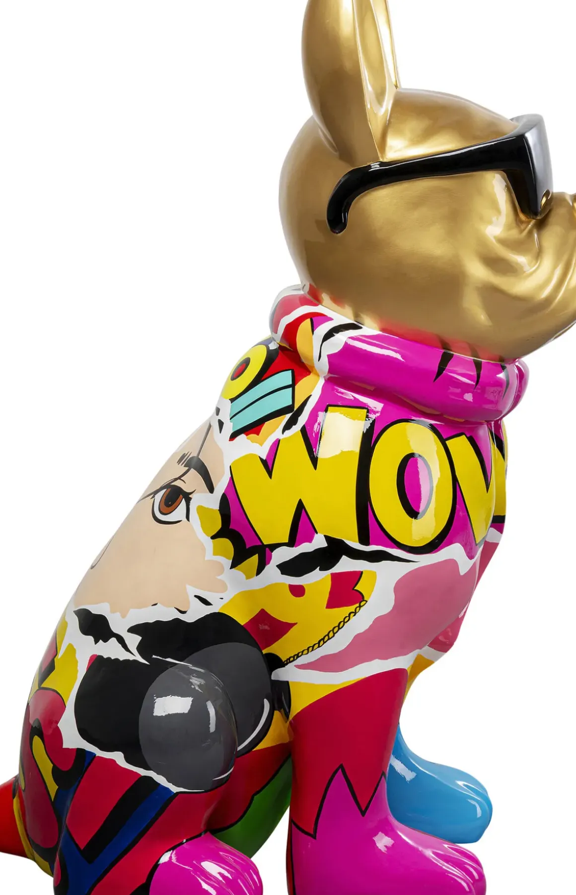 Skulptur XL Graffiti Dog, 152cm - KARE Design
