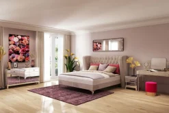 Säng Benito Moon Cream 180x200cm - KARE Design