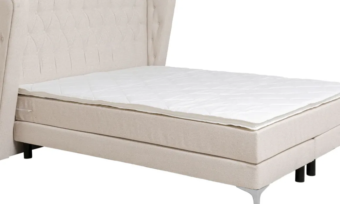 Säng Benito Moon Cream 160x200cm - KARE Design