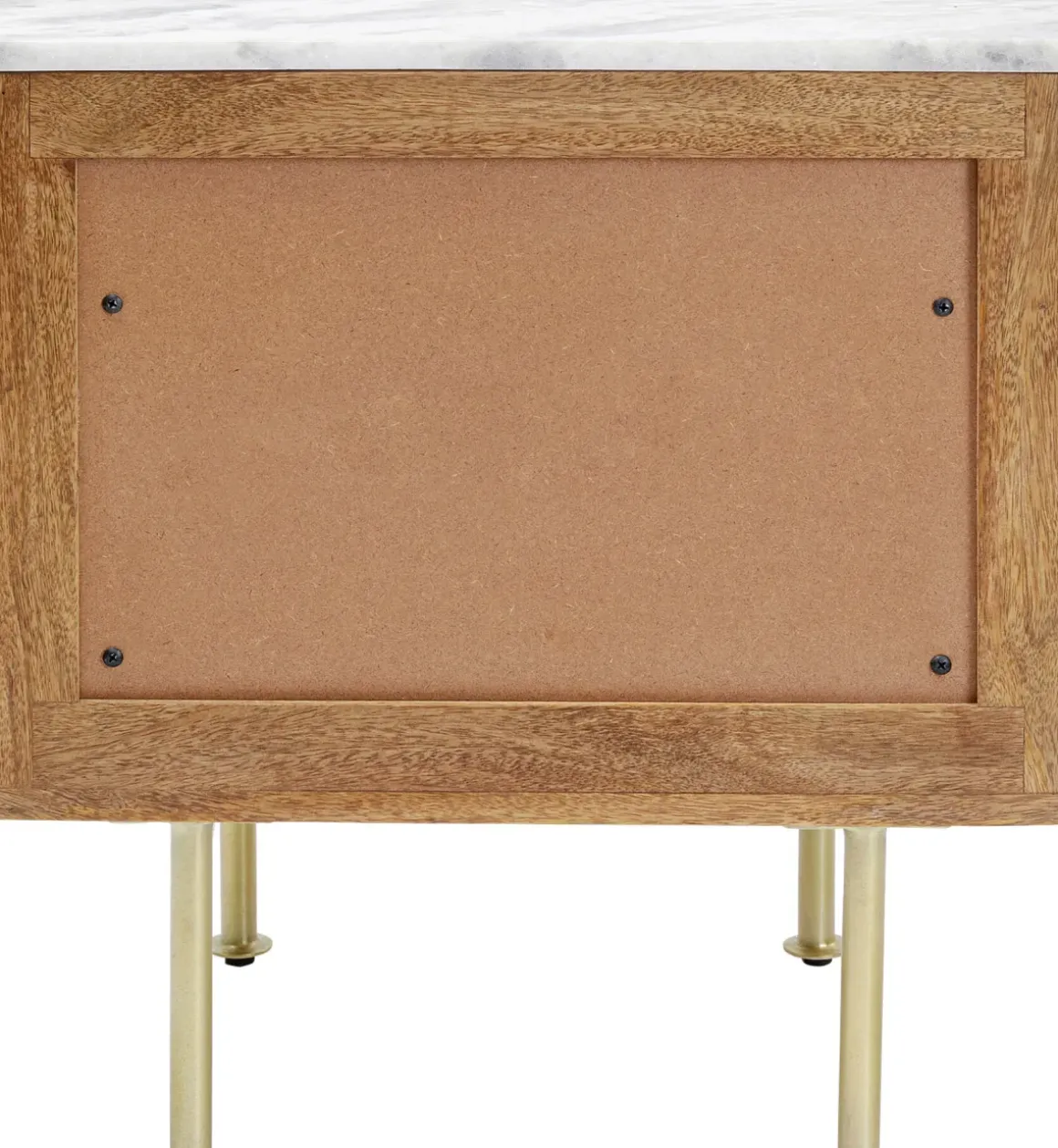 Sängbord Grace - Byrå - Trä/Marmor/Guld - KARE Design