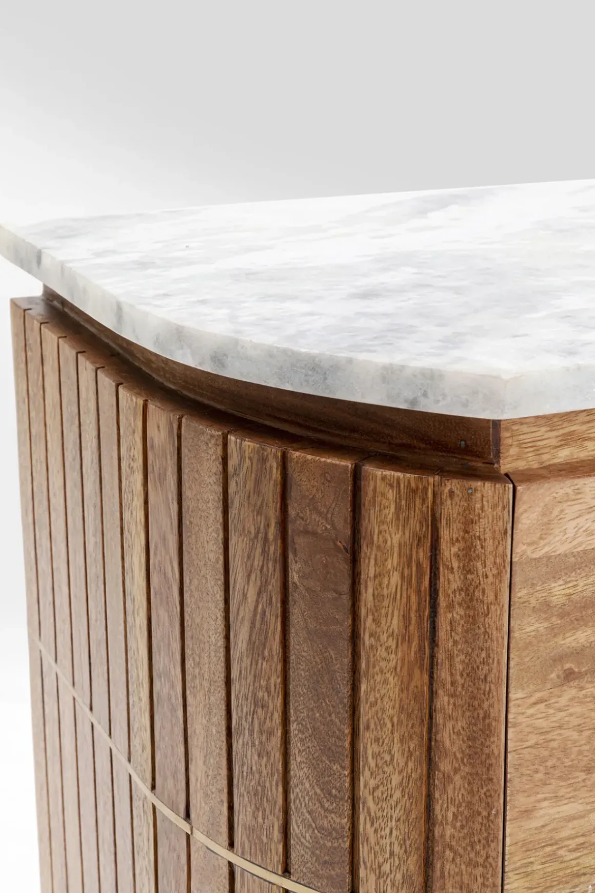 Sängbord Grace - Byrå - Trä/Marmor/Guld - KARE Design
