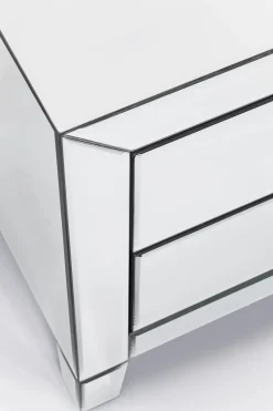 Sängbord Luxury - Byrå Spegelglas, 2 Lådor - KARE Design