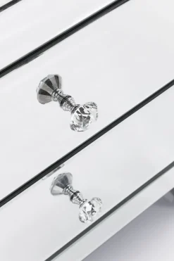 Sängbord Luxury - Byrå Spegelglas, 2 Lådor - KARE Design