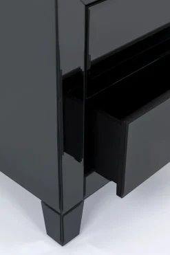 Sängbord Luxury Push - Grå Spegelglas, 2 Lådor - KARE Design