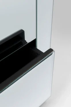 Sängbord Luxury - Spegelglas, 3 Lådor - KARE Design