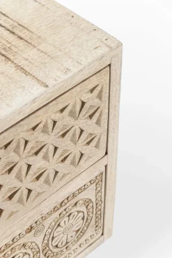 Sängbord Puro - Liten Byrå i Trä med 2 Lådor - KARE Design