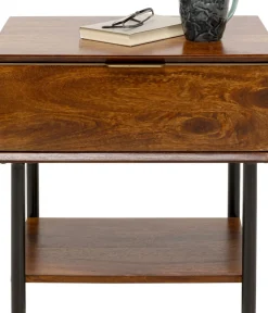 Sängbord Ravello med Låda - Massivt Trä - KARE Design