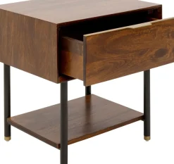 Sängbord Ravello med Låda - Massivt Trä - KARE Design