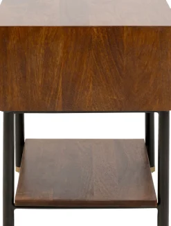 Sängbord Ravello med Låda - Massivt Trä - KARE Design