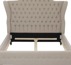 Säng City Spirit Linen Natural 160x200cm - KARE Design