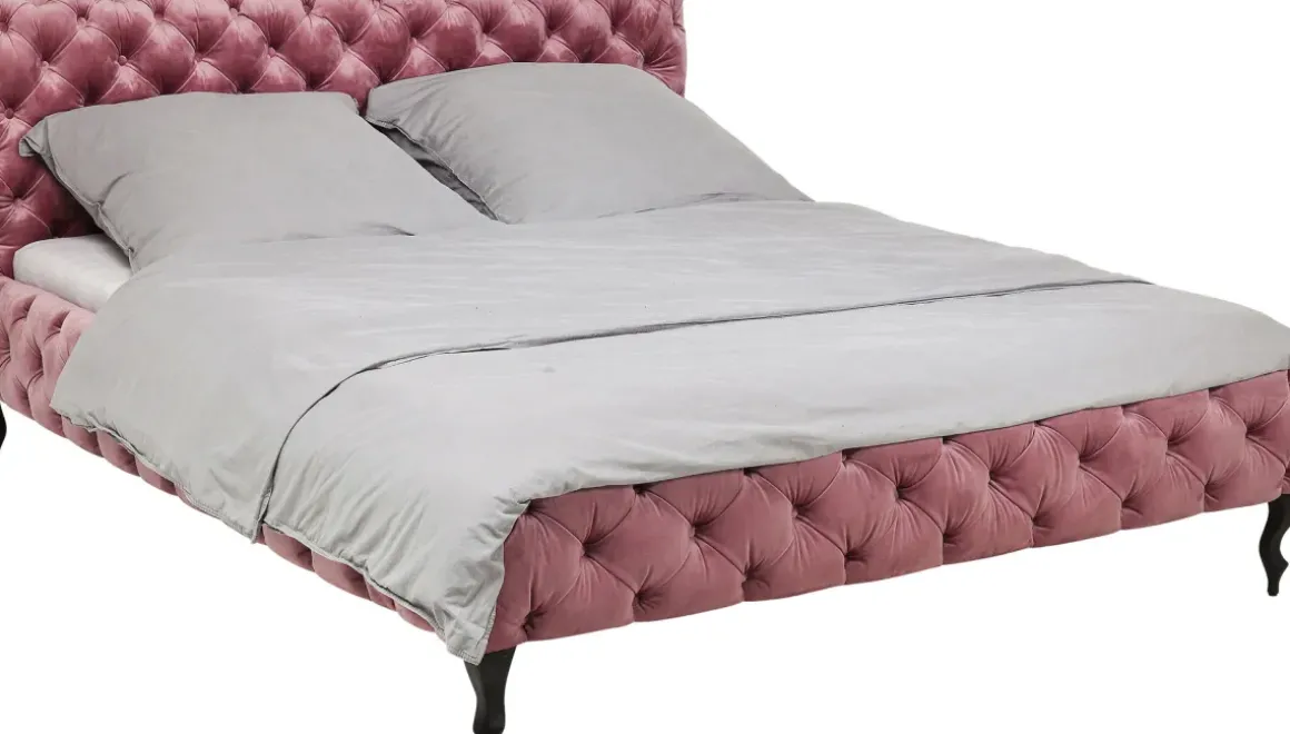 Säng Desire 180x200cm - Mauve Sammet - KARE Design