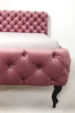 Säng Desire 160x200cm - Mauve Sammet - KARE Design