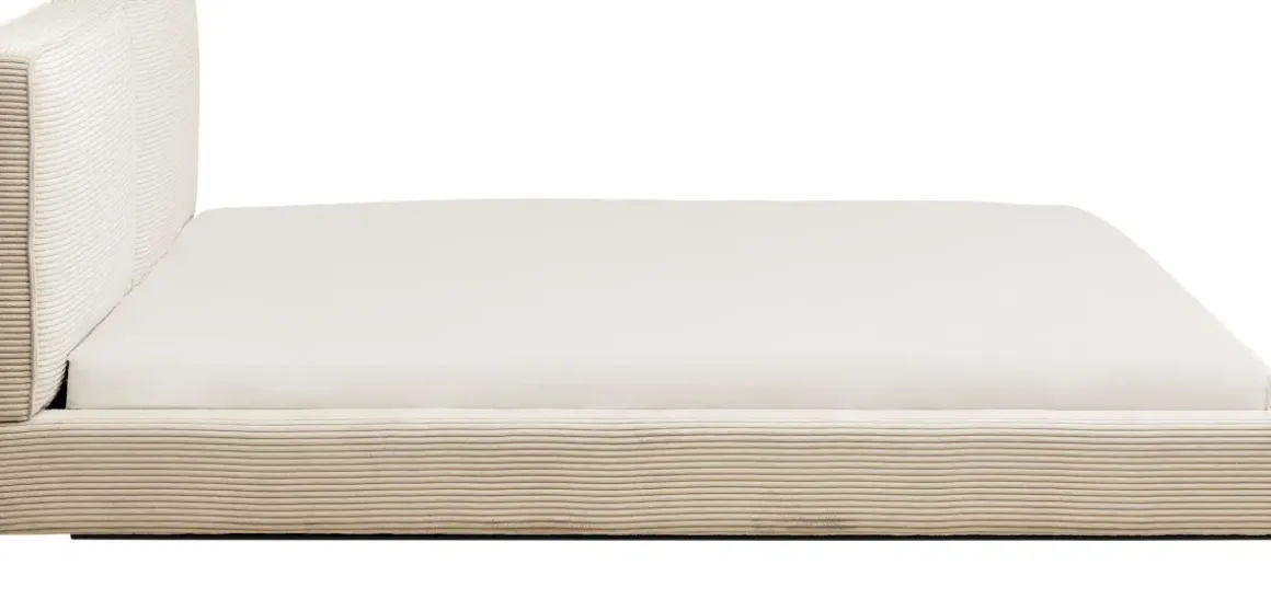 Säng East Side Cord - Creme, 180x200cm - KARE Design