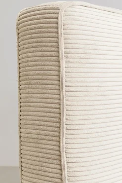 Säng East Side Cord - Creme, 180x200cm - KARE Design