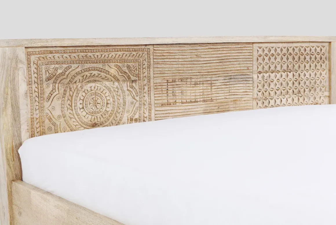 Säng Puro High - Massivt Ljust Trä, 160x200cm - KARE Design