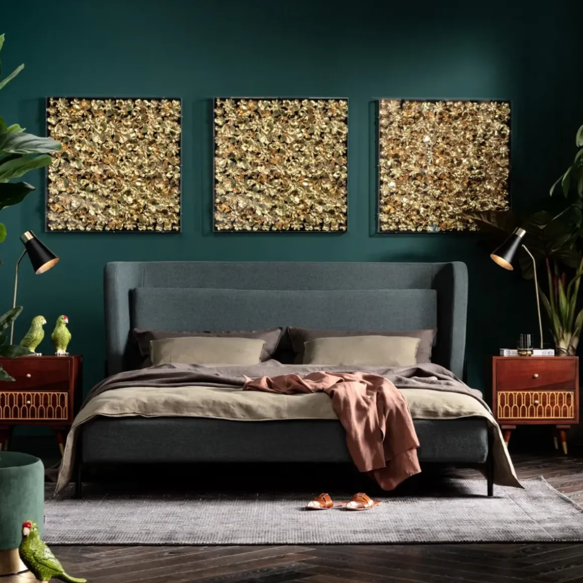 Säng Tivoli Grön 180x200 - KARE Design