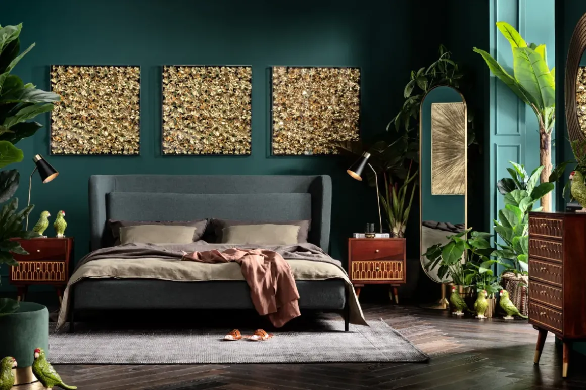 Säng Tivoli Grön 180x200 - KARE Design