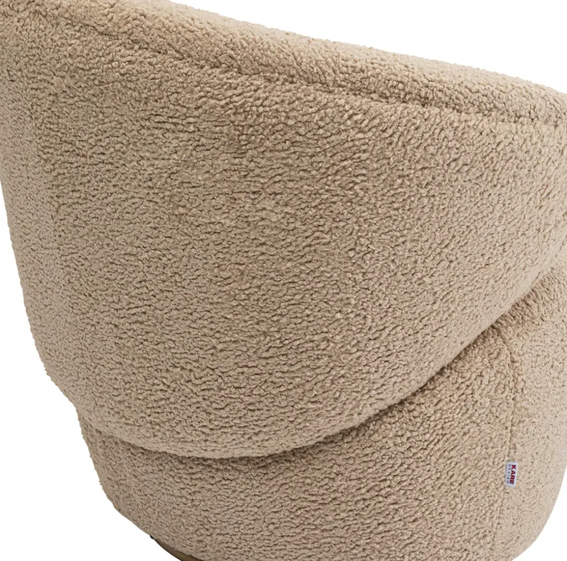 Snurrfåtölj Carella Beige - KARE Design