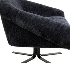 Snurrfåtölj Ciao Midnight - Grå/Blå - KARE Design