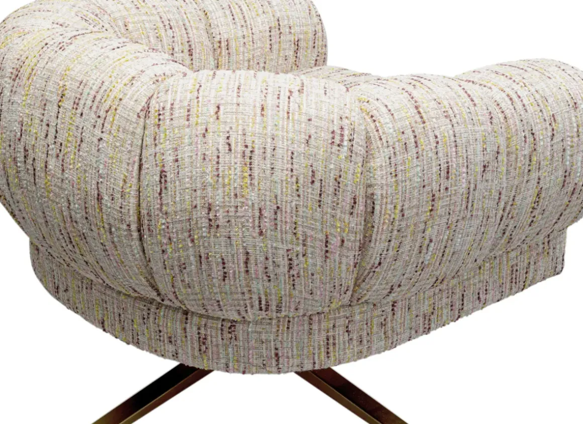 Snurrfåtölj Janno - Beige - KARE Design