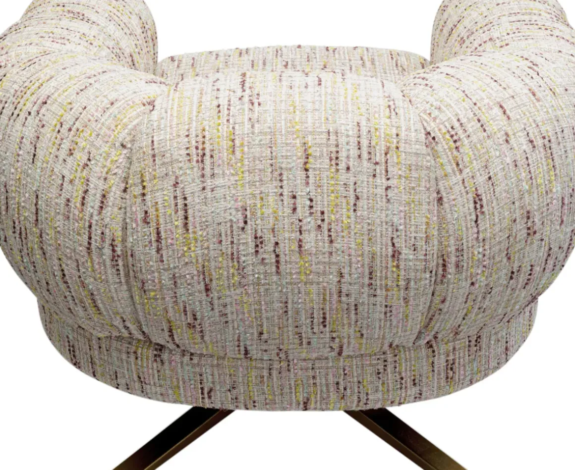 Snurrfåtölj Janno - Beige - KARE Design