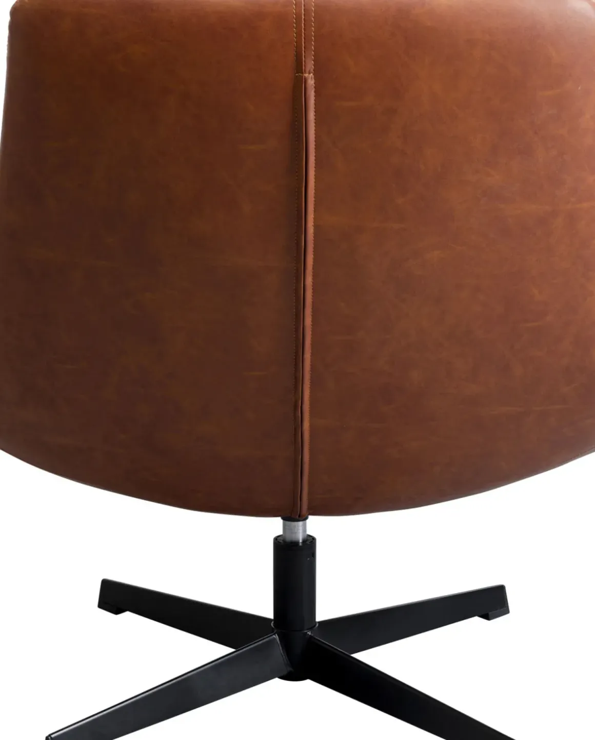 Snurrfåtölj Lido - Brun - KARE Design