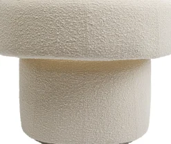 Snurrfåtölj Maye Bouclé - Beige - KARE Design