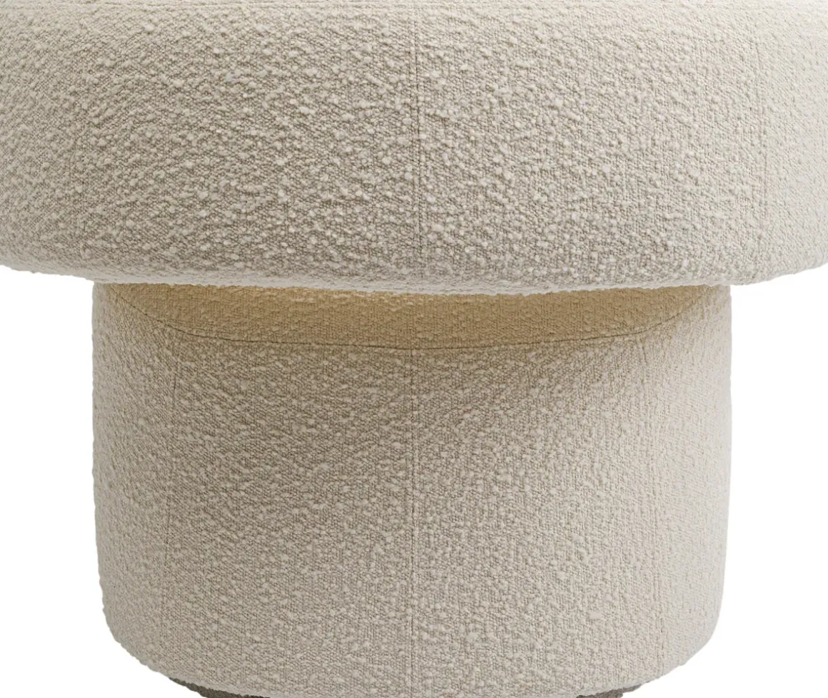 Snurrfåtölj Maye Bouclé - Beige - KARE Design