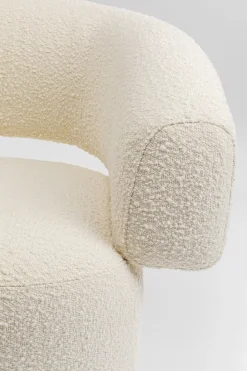 Snurrfåtölj Maye Bouclé - Beige - KARE Design