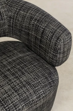 Snurrfåtölj Maye Bow - Grå - KARE Design