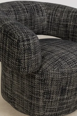 Snurrfåtölj Maye Bow - Grå - KARE Design