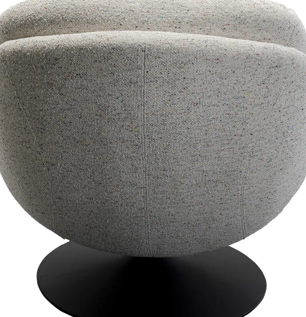 Snurrfåtölj med Pall Standford - KARE Design