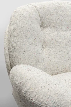 Snurrfåtölj med Pall Standford - KARE Design