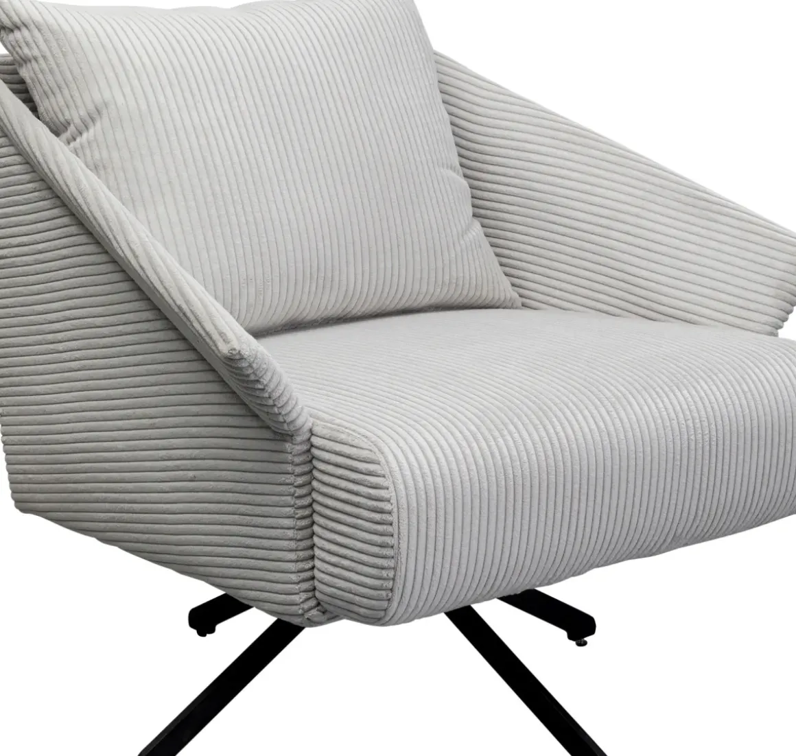 Snurrfåtölj Milo - Beige/Grå - KARE Design