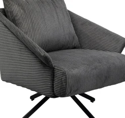 Snurrfåtölj Milo - Grå - KARE Design