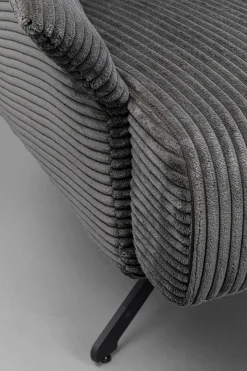 Snurrfåtölj Milo - Grå - KARE Design