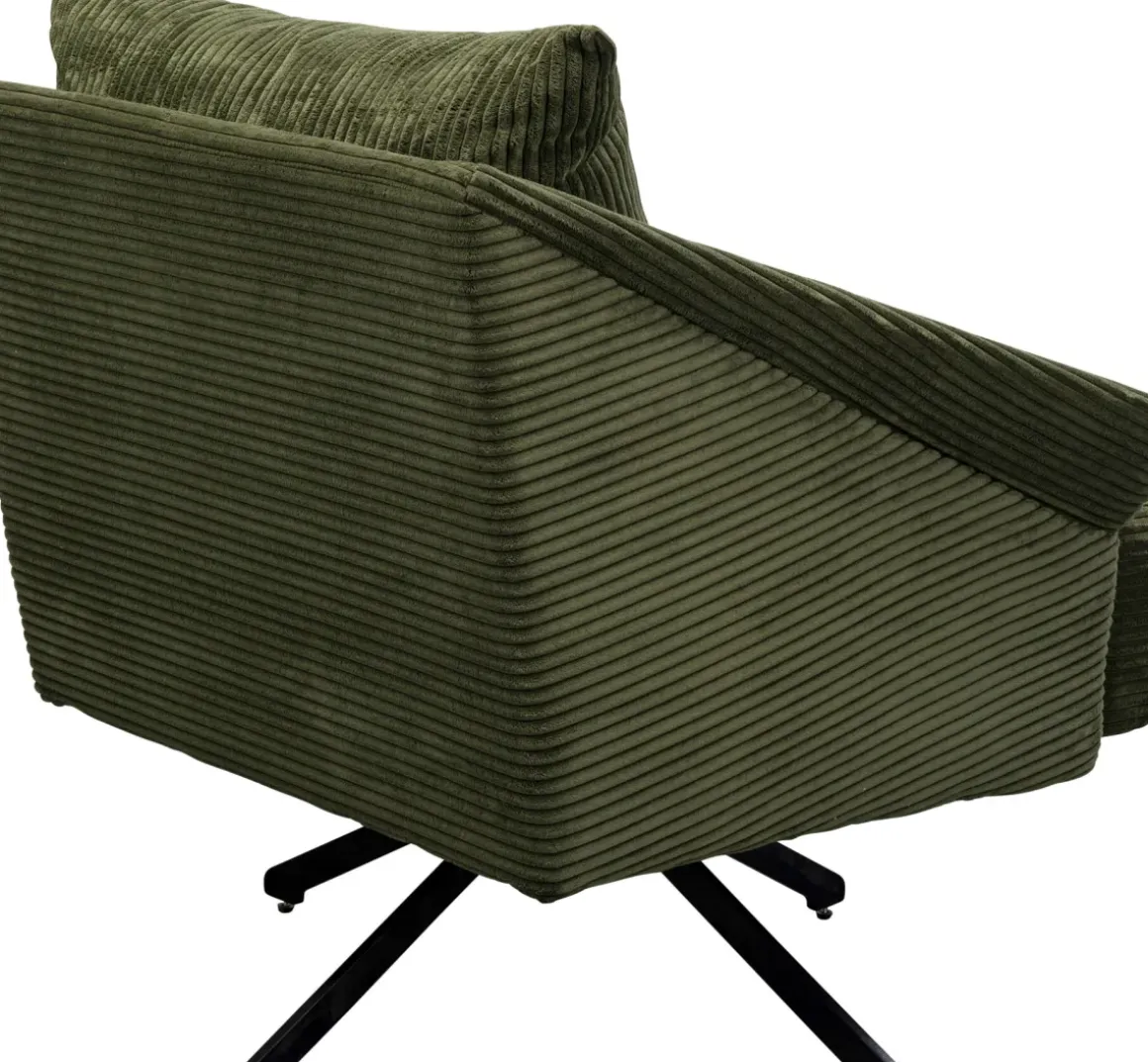 Snurrfåtölj Milo - Grön - KARE Design