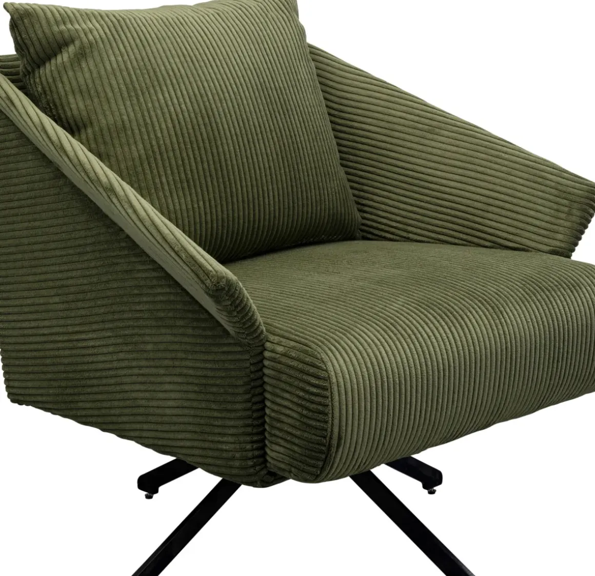 Snurrfåtölj Milo - Grön - KARE Design