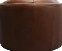Snurrfåtölj Music Hall - Ljusbrunt Läder - KARE Design