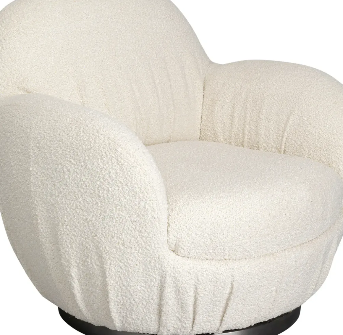 Snurrfåtölj Nube - Boucle - KARE Design