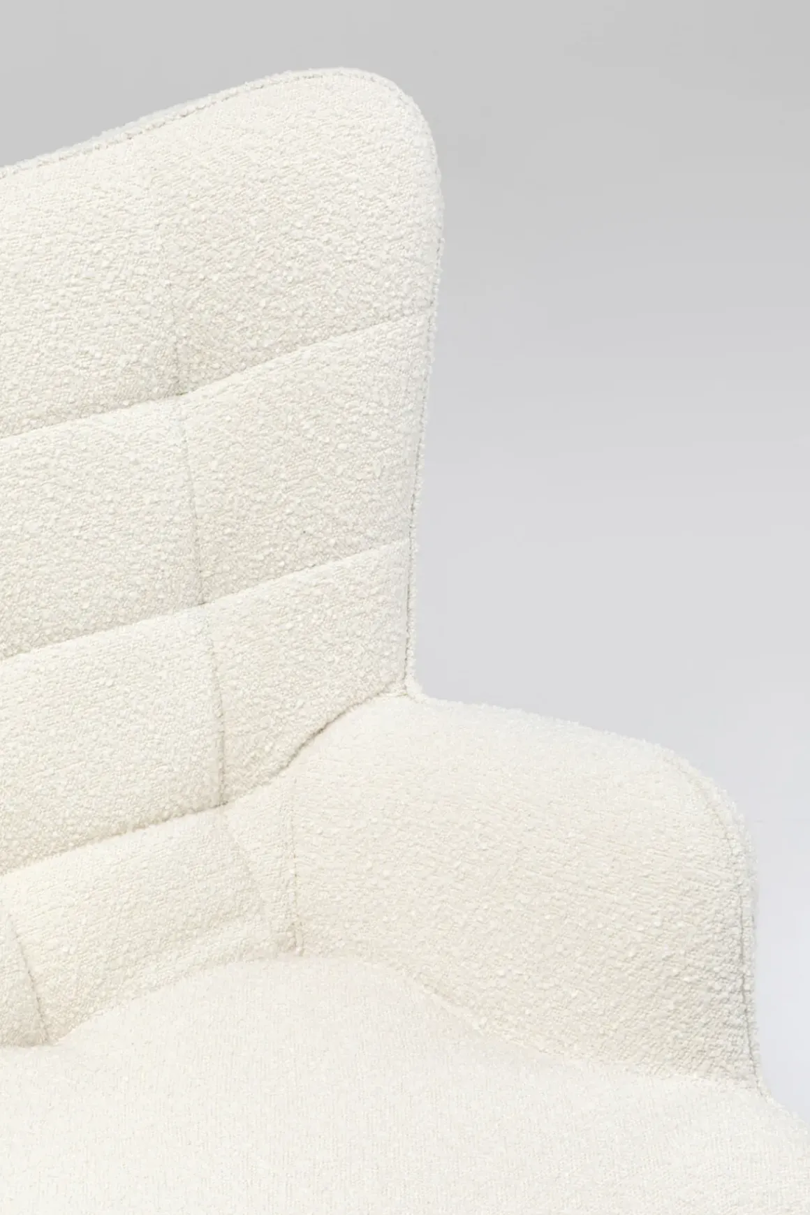 Snurrfåtölj Oscar - Bouclé Cream - KARE Design