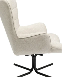 Snurrfåtölj Oscar - Off White - KARE Design
