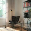 Snurrfåtölj Oscar - Svart Sammet - KARE Design